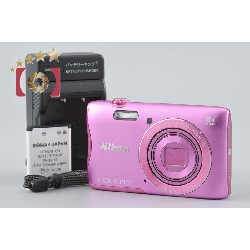 ニコン（Nikon） 【中古】Nikon COOLPIX S3700 ピンク コンパクト