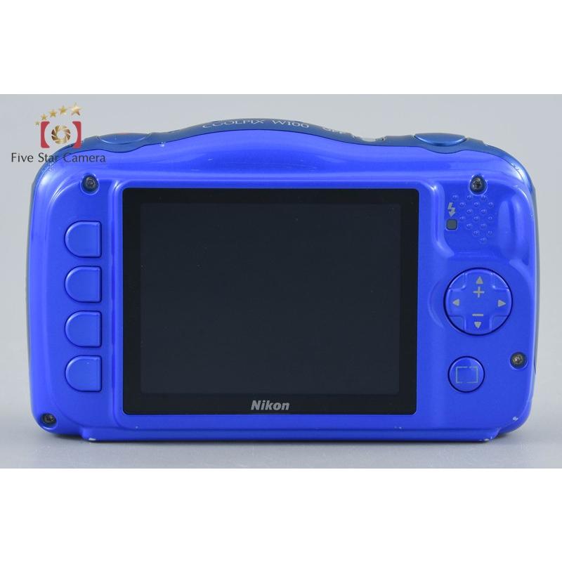 ニコン（Nikon） 【中古】Nikon COOLPIX W100 ブルー コンパクト