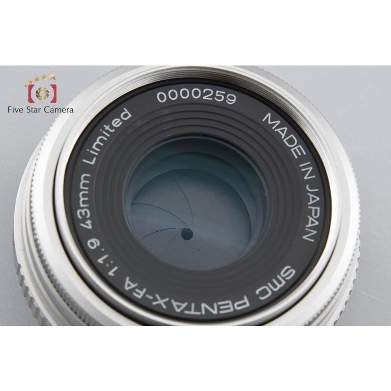 ペンタックス 【中古】PENTAX SMC FA 43mm f/1.9 Limited シルバー