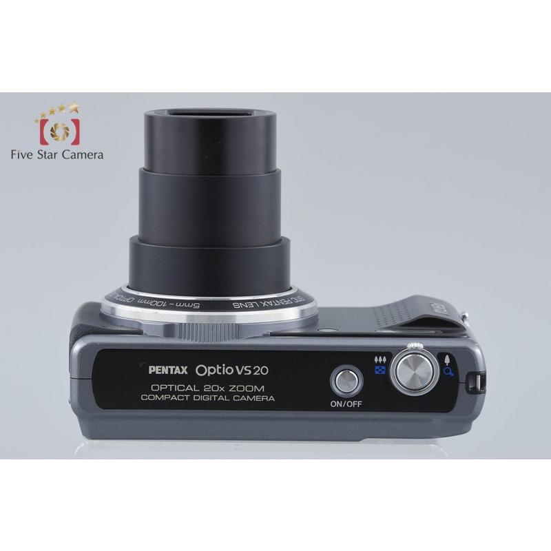 ペンタックス 【中古】PENTAX Optio VS20 ノーブルブラック コンパクト