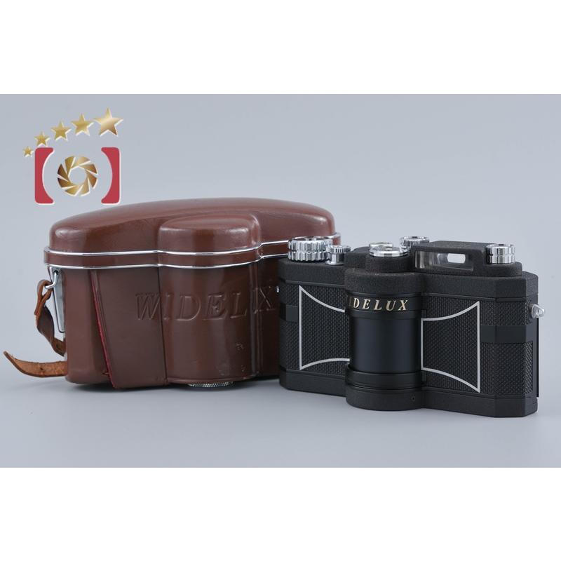 「中古」PANON パノン WIDELUX F7 パノラマ フィルム 中古】Panon パノン WIDELUX F7 ブラック パノラマフィルムカメラ