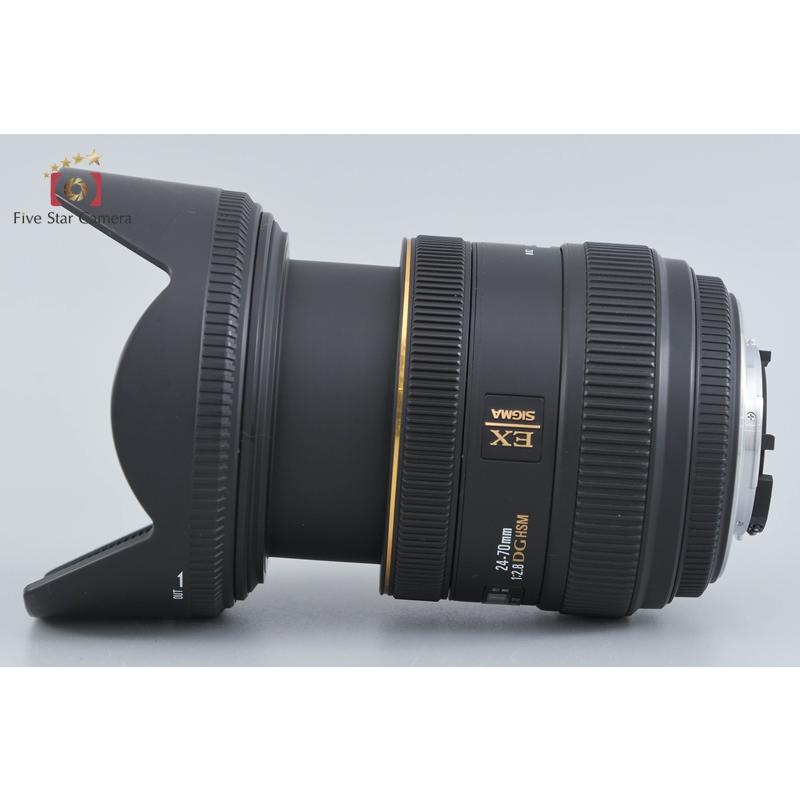 シグマ（SIGMA） 【中古】SIGMA 24-70mm f/2.8 EX DG HSM ニコン用