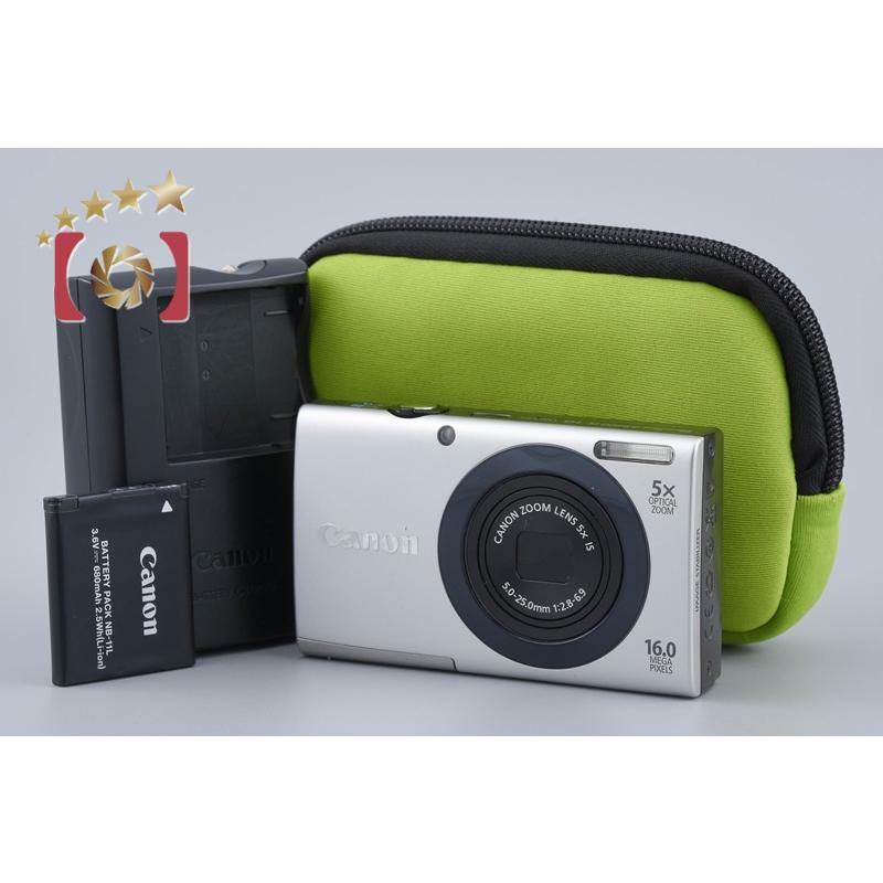 か*ん様 Canon PowerShot A3400 IS デジタルカメラ 中古 キヤノン（Canon） 【中古】Canon PowerShot A3400 IS シルバー