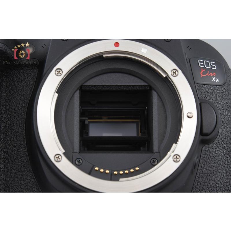 【中古】Canon キヤノン EOS Kiss X9 デジタル一眼レフカメラ シャッター回数僅少 キヤノン（Canon） 【中古】Canon EOS Kiss X9i デジタル一眼レフ