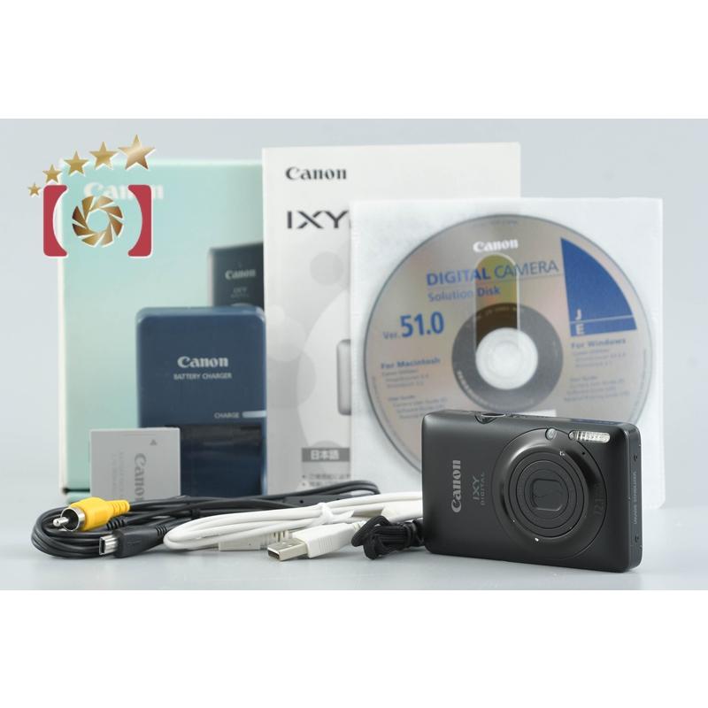 美品‼︎キヤノン Canon IXY DIGITAL 220 IS ブラック キヤノン（Canon） 【中古】Canon IXY Digital 220 IS ブラック