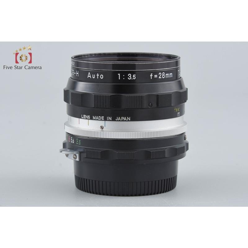 ニコン（Nikon） 【中古】Nikon NIKKOR-H Auto 28mm f/3.5 : 中古 