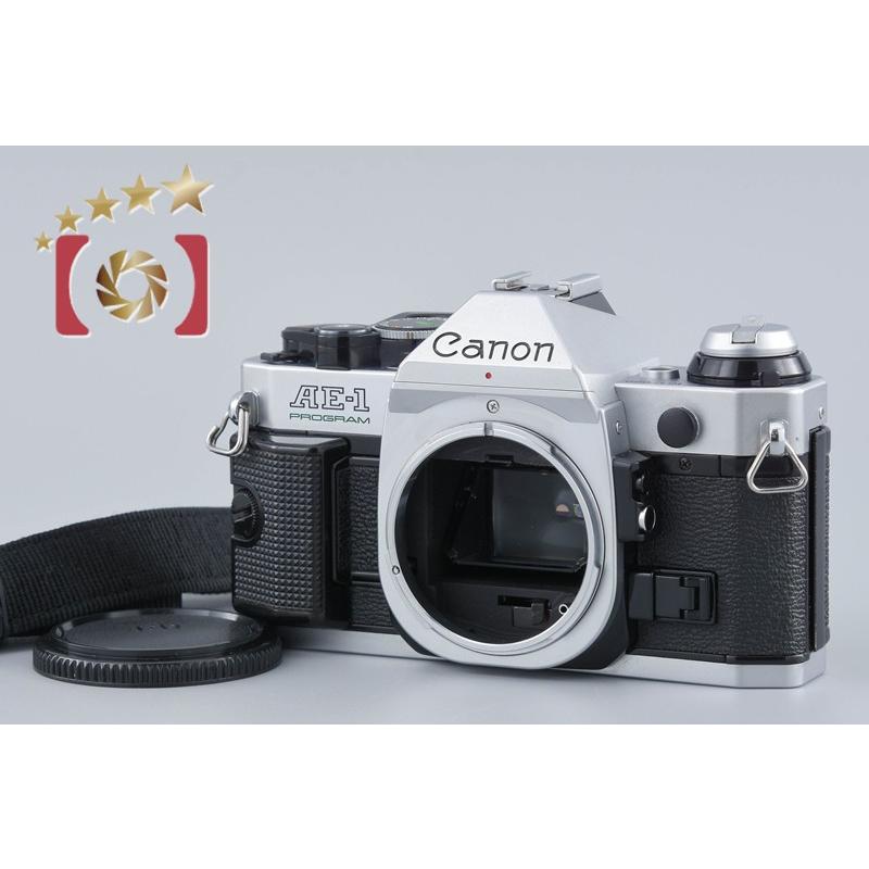 Canon AE-1 Program シルバー 一眼レフカメラ Amazon.com : Canon AE-1 Program 35mm SLR Film Camera Kit 50mm MF