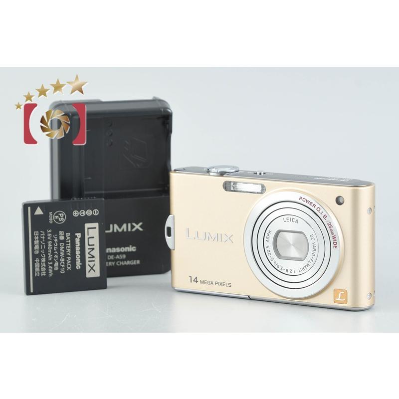 Panasonic LUMIX DMC-FX66 ゴールド オールド コンデジ Panasonic（パナソニック） 【中古】Panasonic LUMIX DMC-FX66