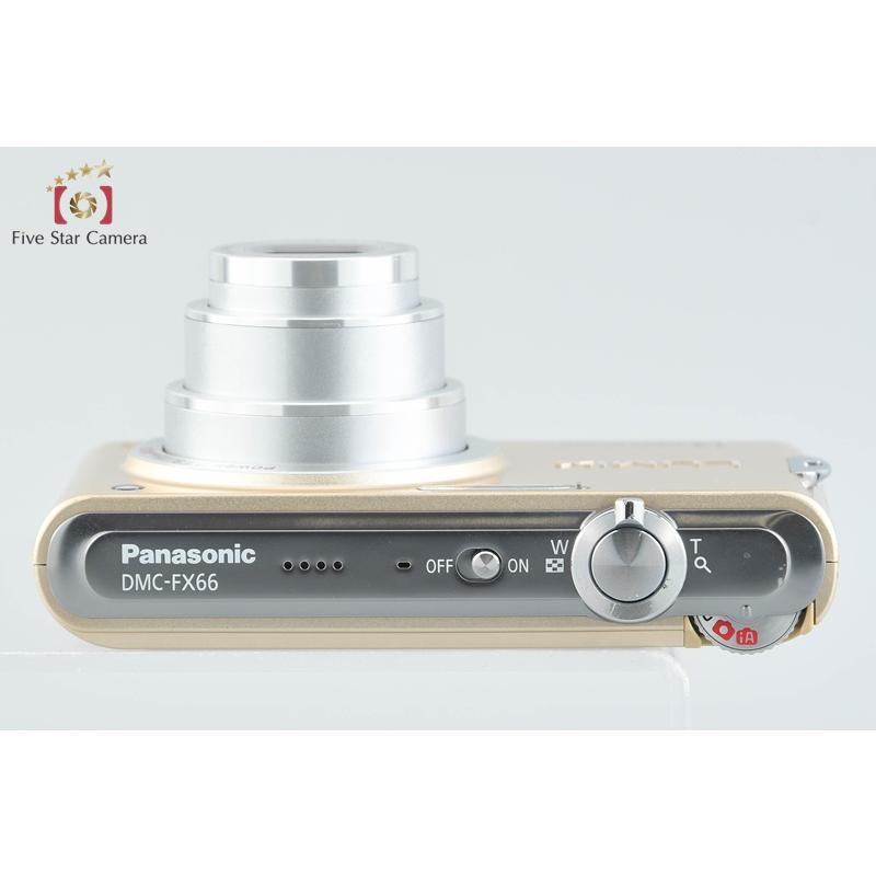 【デジカメ パナソニック LUMIX DMC-FX66 ゴールド】中古 Panasonic（パナソニック） 【中古】Panasonic LUMIX DMC-FX66