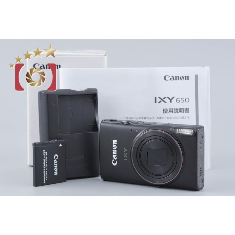 キヤノン（Canon） 【中古】Canon IXY 650 ブラック コンパクト