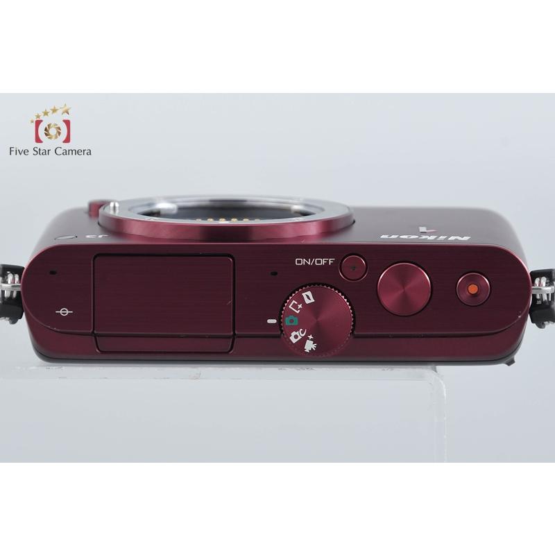 ニコン（Nikon） 【中古】Nikon 1 J3 レッド ミラーレス一眼カメラ