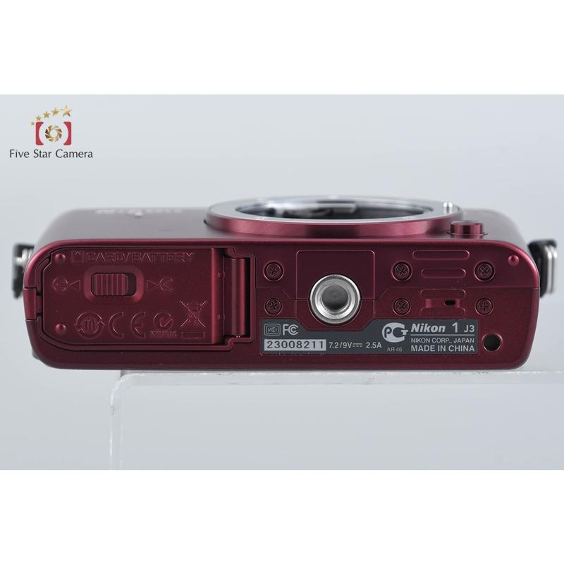 ニコン（Nikon） 【中古】Nikon 1 J3 レッド ミラーレス一眼カメラ