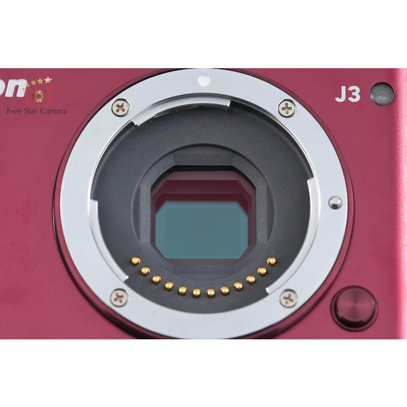 ニコン（Nikon） 【中古】Nikon 1 J3 レッド ミラーレス一眼カメラ