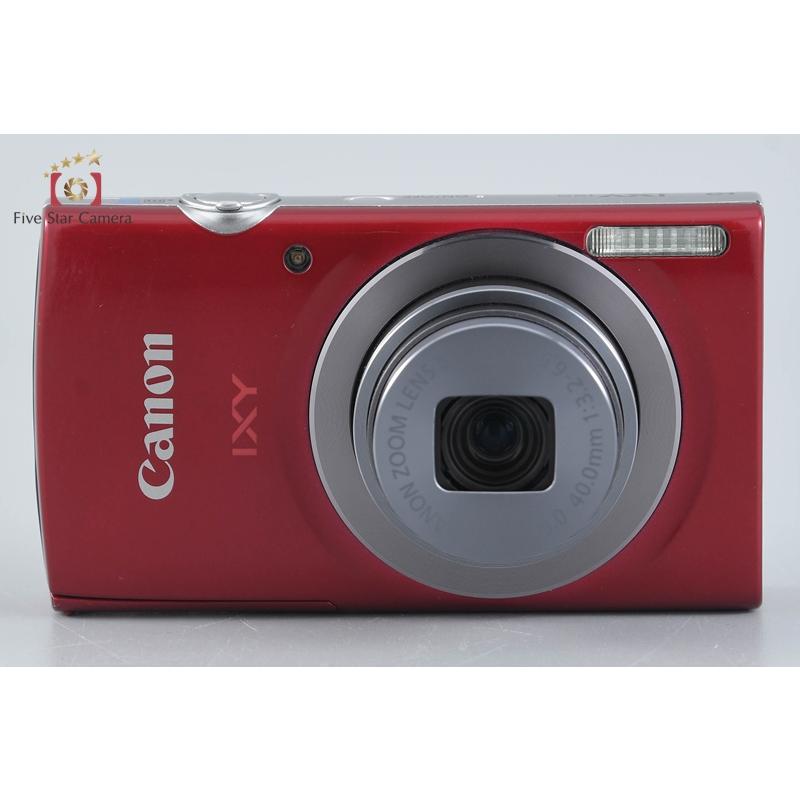 Canon IXY 150 コンパクトデジタルカメラ　中古品 キヤノン（Canon） 【中古】Canon IXY 150 レッド コンパクトデジタル