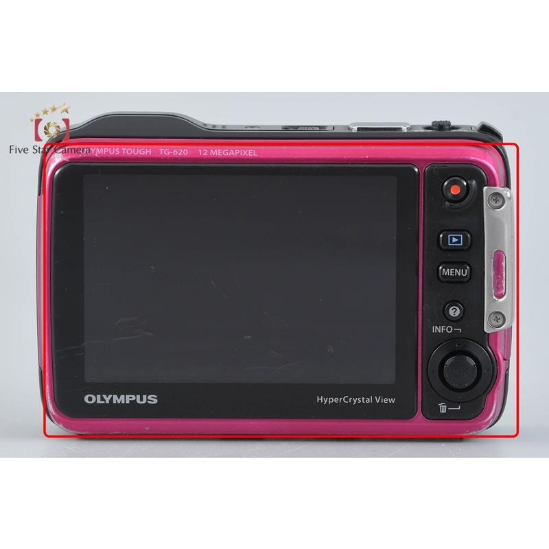【中古】OLYMPUS オリンパス TOUGH TG-620 ピンク コンパクトデジタルカメラ_2