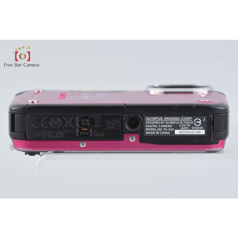 【中古】OLYMPUS オリンパス TOUGH TG-620 ピンク コンパクトデジタルカメラ_6