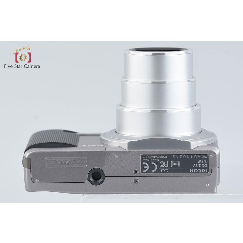 RICOH CX3 シルバー コンパクトデジタルカメラ RICOH CX3 シルバー デジタルカメラ 【公式通販】