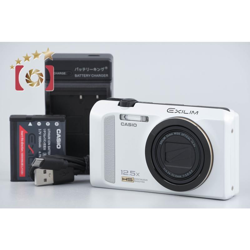 CASIO（カシオ） 【中古】Casio EXILIM EX-ZR200 ホワイト コンパクト