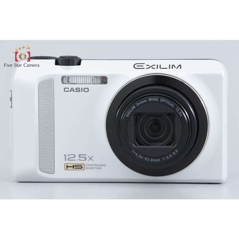 【中古】Casio カシオ EXILIM EX-ZR200 ホワイト コンパクトデジタルカメラ CASIO（カシオ） 【中古】Casio EXILIM EX-ZR200 ホワイト コンパクト