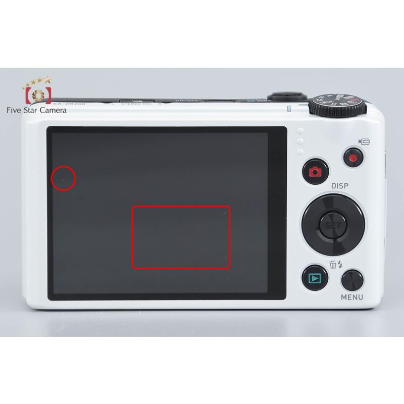 CASIO（カシオ） 【中古】Casio EXILIM EX-ZR200 ホワイト コンパクト