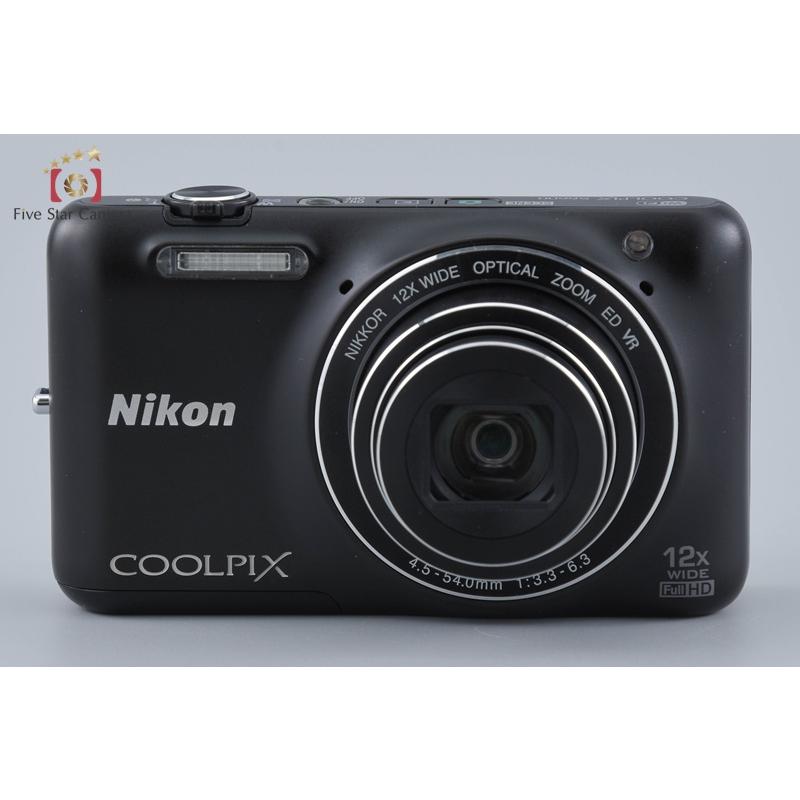 ニコン（Nikon） 【中古】Nikon COOLPIX S6600 ブラック コンパクト