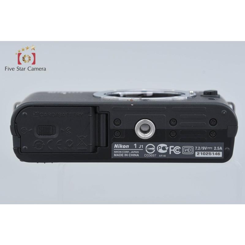 【中古】Nikon ニコン 1 J1 ブラック ミラーレス一眼カメラ シャッター回数僅少 ニコン（Nikon） 【中古】Nikon 1 J1 ブラック ミラーレス一眼カメラ