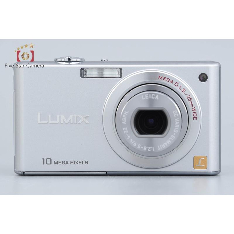 【中古】Panasonic パナソニック LUMIX DMC-FX37 シルバー コンパクトデジタルカメラ 元箱付き_1