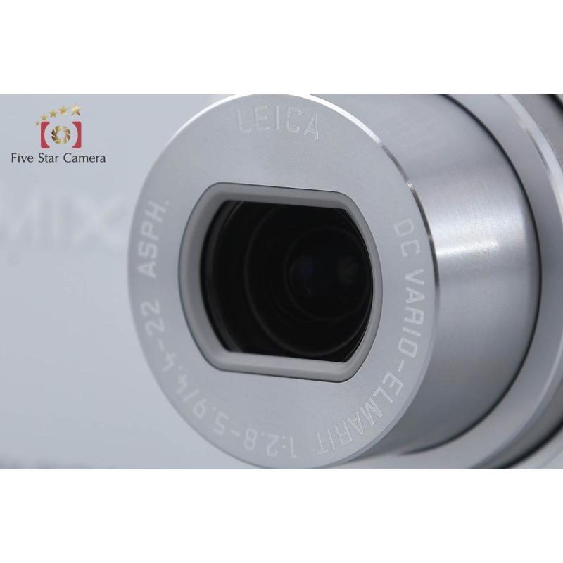 【中古】Panasonic パナソニック LUMIX DMC-FX37 シルバー コンパクトデジタルカメラ 元箱付き_7