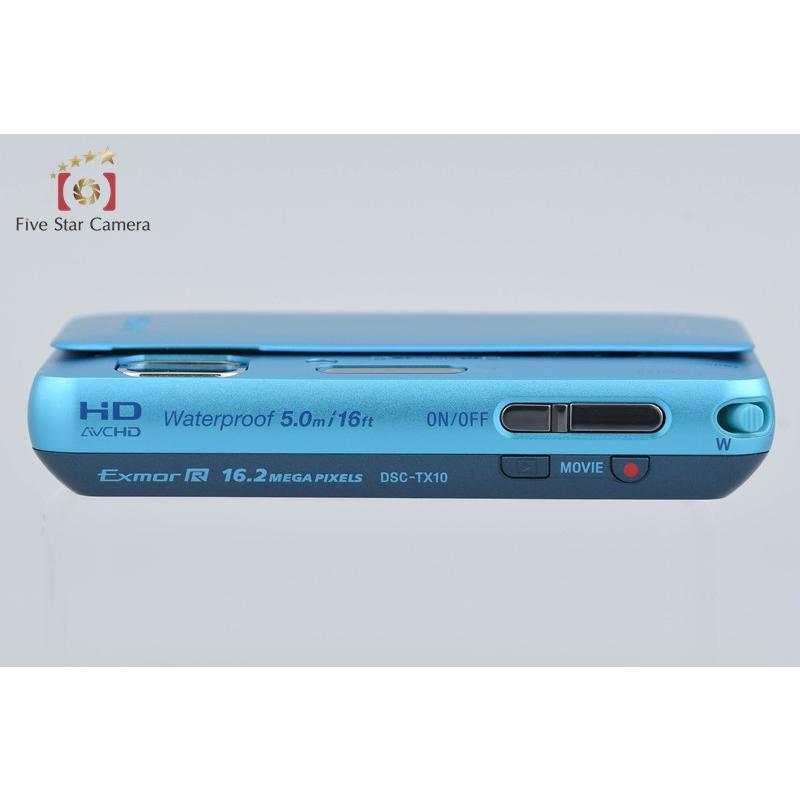 SONY（ソニー） 【中古】SONY Cyber-shot DSC-TX10 ブルー コンパクト
