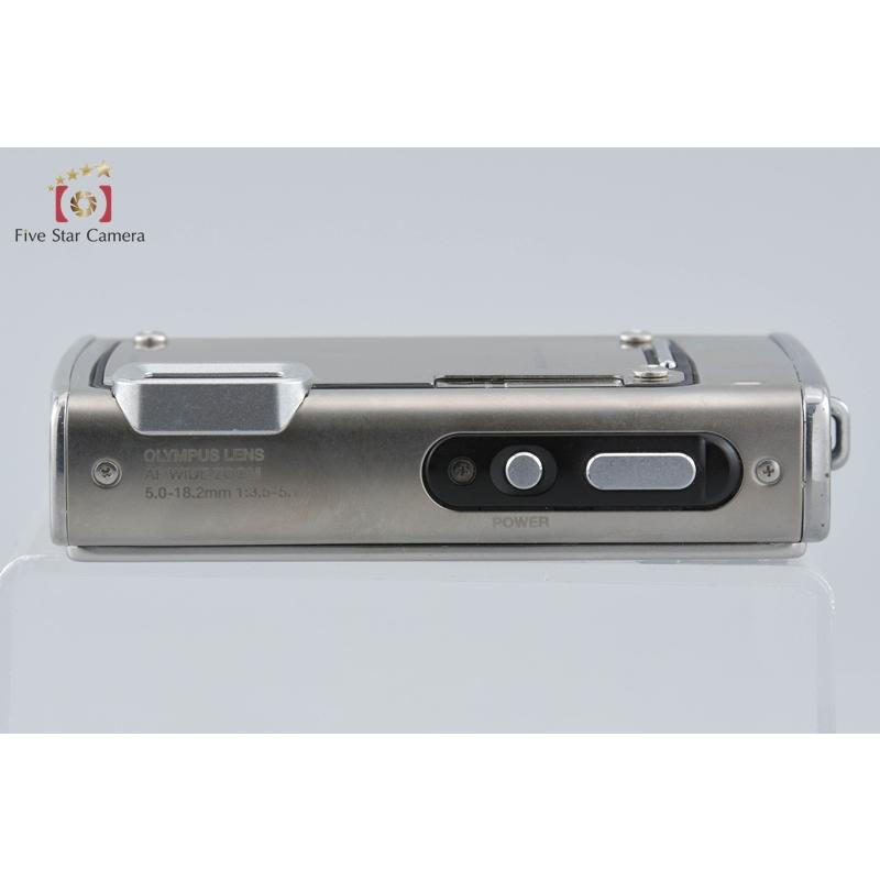 【中古】OLYMPUS オリンパス μ1030SW メタルシルバー コンパクトデジタルカメラ_5