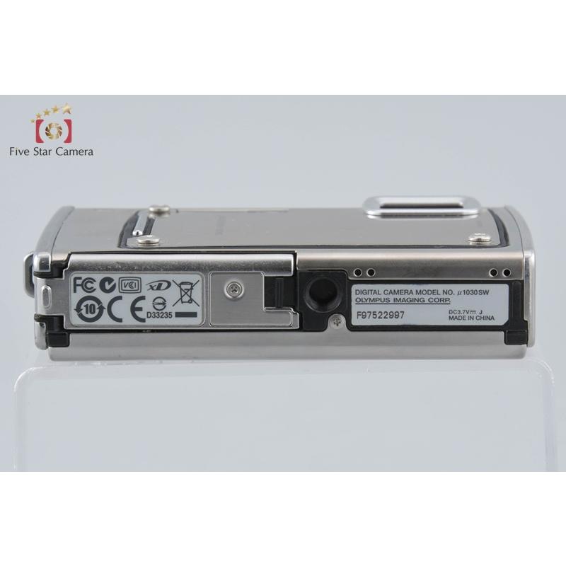 【中古】OLYMPUS オリンパス μ1030SW メタルシルバー コンパクトデジタルカメラ_6