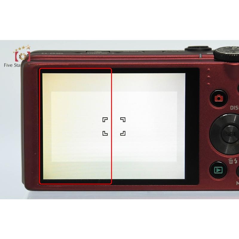 CASIO（カシオ） 【中古】CASIO HIGH SPEED EXILIM EX-ZR300 レッド