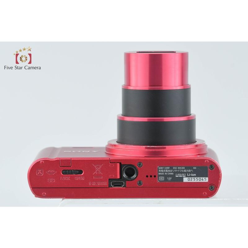 SONY（ソニー） 【中古】SONY Cyber-shot DSC-WX300 レッド コンパクト