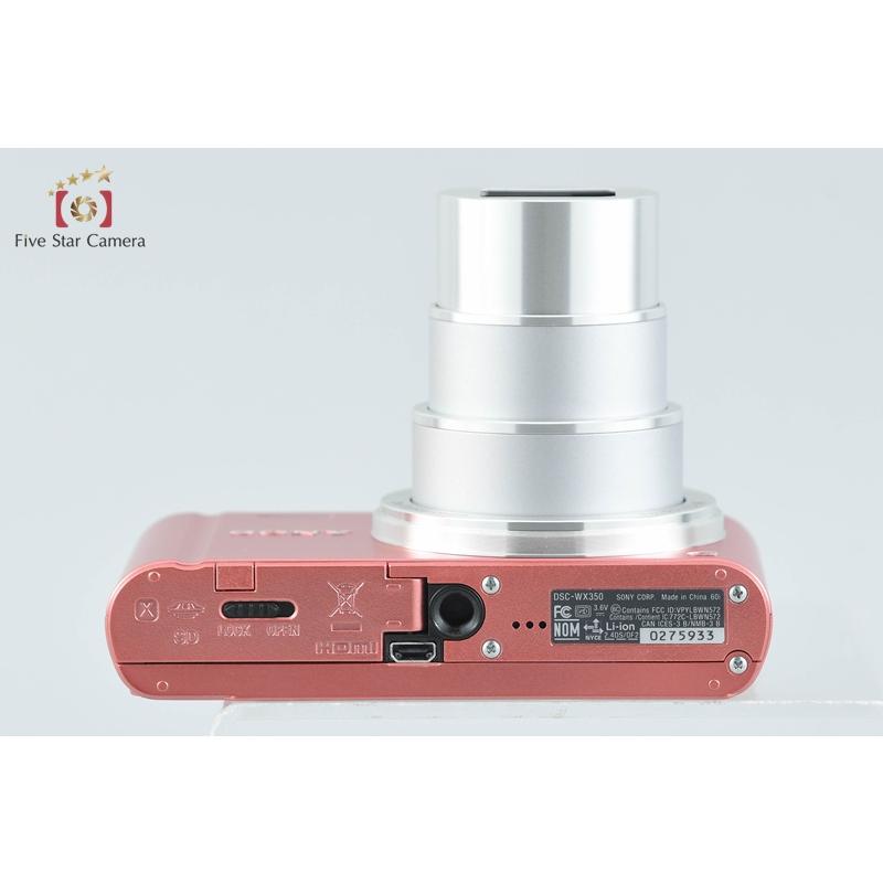 SONY（ソニー） 【中古】SONY Cyber-shot DSC-WX350 ピンク コンパクト