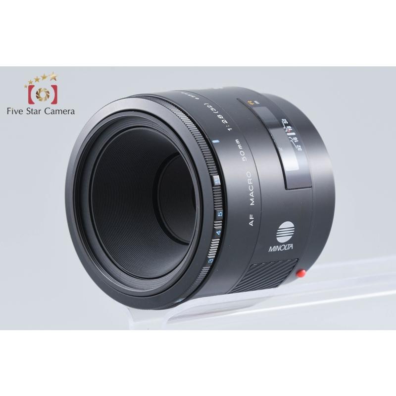 中古】MINOLTA ミノルタ AF MACRO 50mm f/2.8 旧タイプの通販はau PAY 