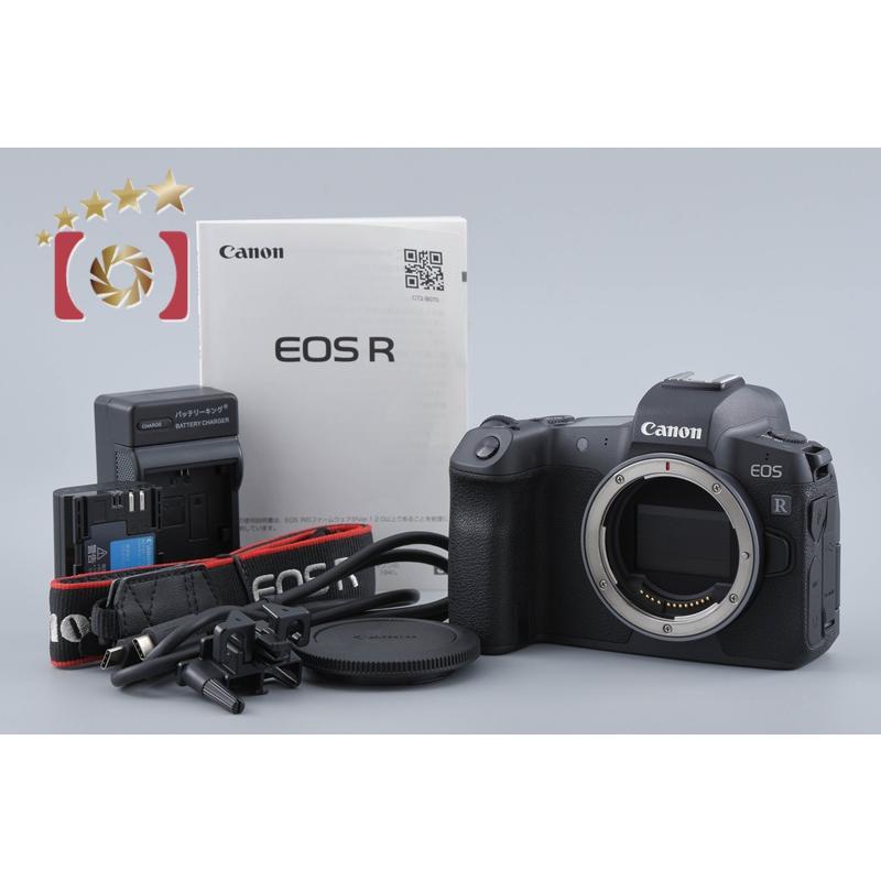 Canon EOS R ボディ　ミラーレスカメラ　美品　シャッター回数9千以下 キヤノン（Canon） 【中古】Canon EOS R ミラーレス一眼カメラ