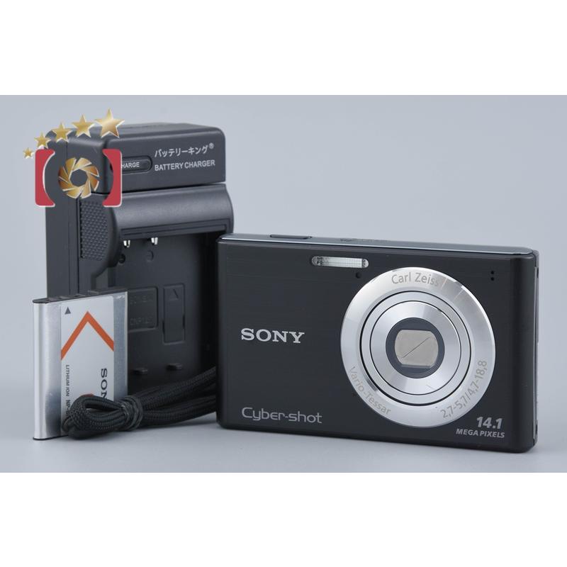 中古　SONY Cyber-shot DSC-W550 ブラック　作動確認済 SONY（ソニー） 【中古】SONY Cyber-shot DSC-W550 ブラック