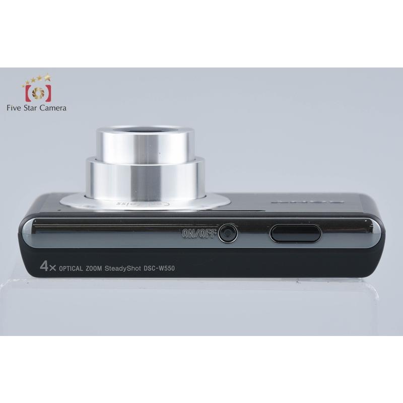 中古　SONY Cyber-shot DSC-W550 ブラック　作動確認済 SONY（ソニー） 【中古】SONY Cyber-shot DSC-W550 ブラック