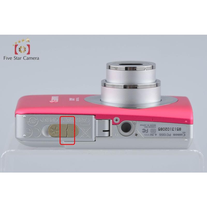 Canon IXY DIGITAL 110 IS デジカメ　【中古品】 キヤノン（Canon） 【中古】Canon IXY Digital 110 IS レッド