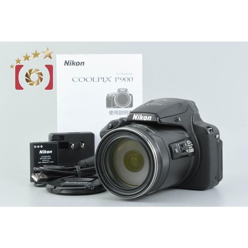 ニコン Nikon COOLPIX P900 ブラック コンデジ カメラ 中古 ニコン（Nikon） 【中古】Nikon COOLPIX P900 ブラック コンパクト