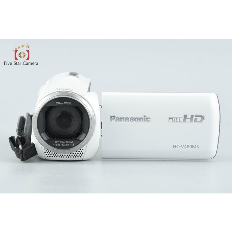 【中古】Panasonic パナソニック HC-V480MS ホワイト デジタルハイビジョンビデオカメラ Panasonic（パナソニック） 【中古】Panasonic HC-V480MS ホワイト