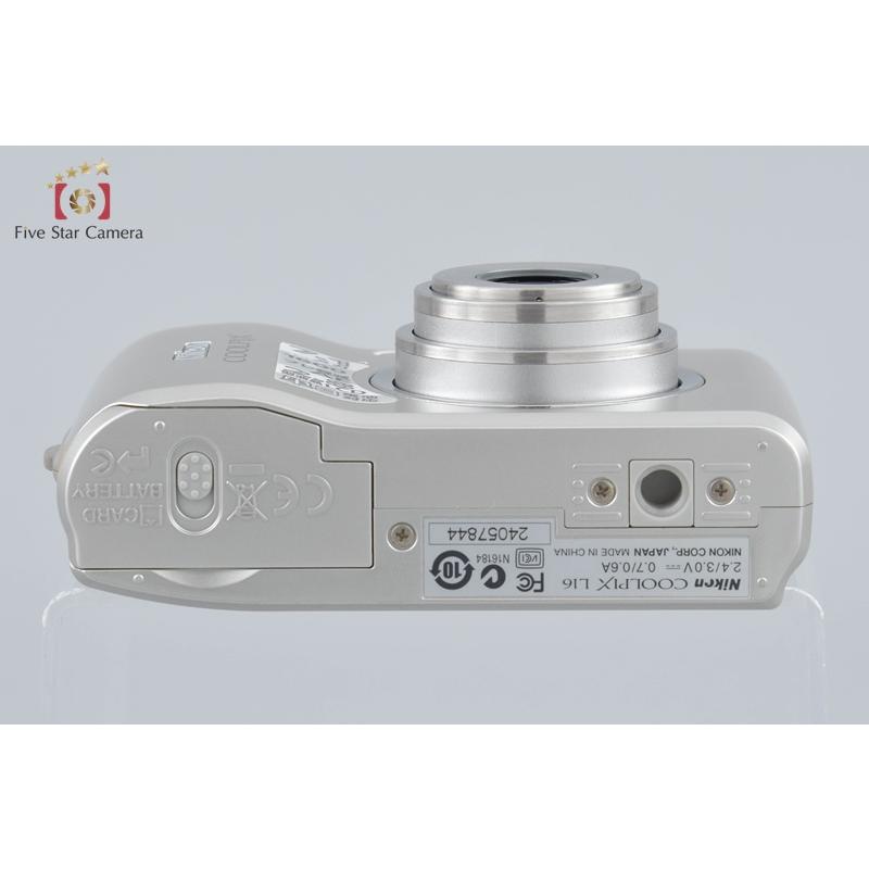 ニコン（Nikon） 【中古】Nikon COOLPIX L16 シルバー コンパクト