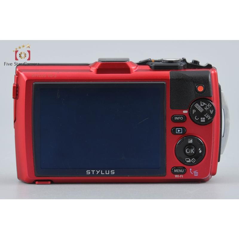 オリンパス（OLYMPUS） 【中古】OLYMPUS STYLUS TG-3 Tough レッド