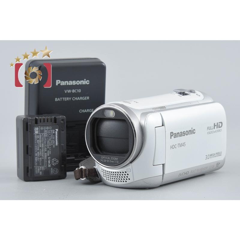 【中古】Panasonic パナソニック HDC-TM45 クリアホワイト デジタルハイビジョンビデオカメラ Panasonic（パナソニック） 【中古】Panasonic HDC-TM45 クリア