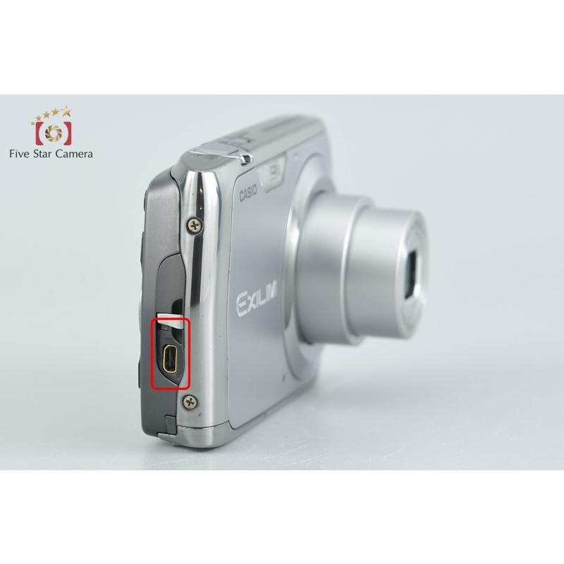 CASIO（カシオ） 【中古】CASIO EXILIM EX-Z370 シルバー コンパクト