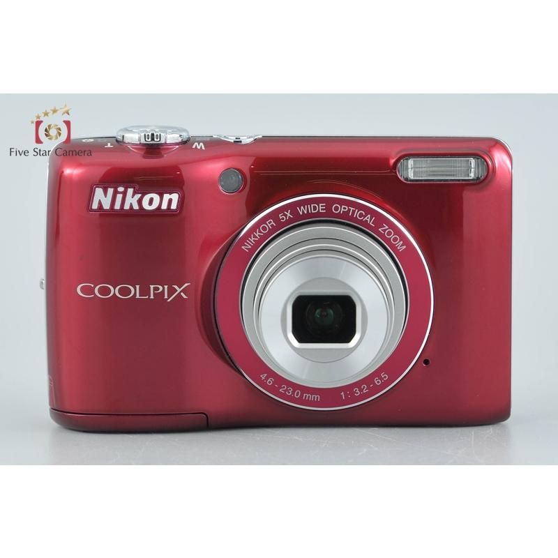 ニコン Nikon COOLPIX L26 レッド コンデジ カメラ 中古 ニコン（Nikon） 【中古】Nikon COOLPIX L26 レッド コンパクト