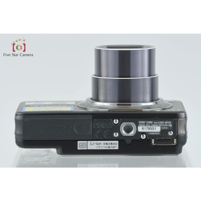 動作品 SONY ソニー Cyber-shot W170 ブラック デジカメ SONY（ソニー） 【中古】SONY Cyber-Shot DSC-W170 ブラック