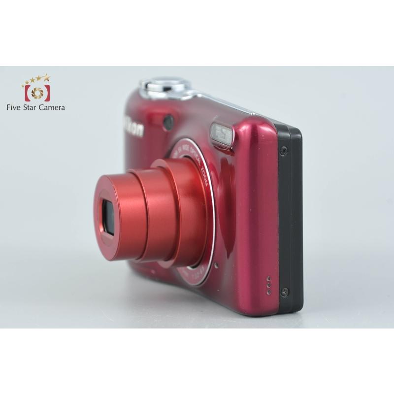 ニコン（Nikon） 【中古】Nikon COOLPIX L30 レッド コンパクト