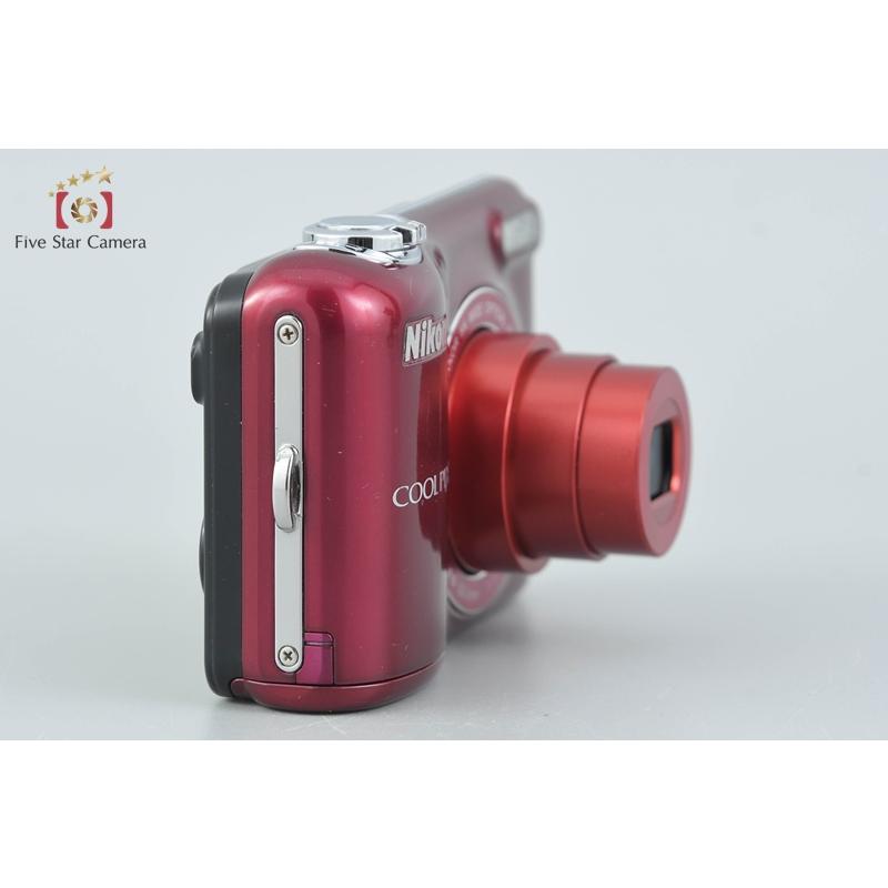 ニコン（Nikon） 【中古】Nikon COOLPIX L30 レッド コンパクト
