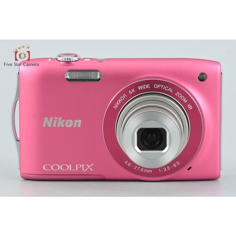 ニコン（Nikon） 【中古】Nikon COOLPIX S3300 ストロベリーピンク